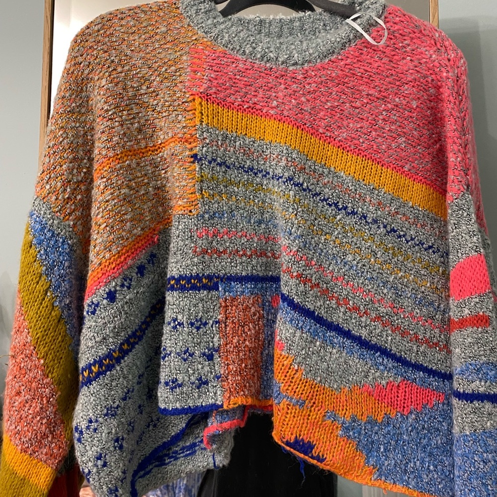 Sincerely Jules color block sweater